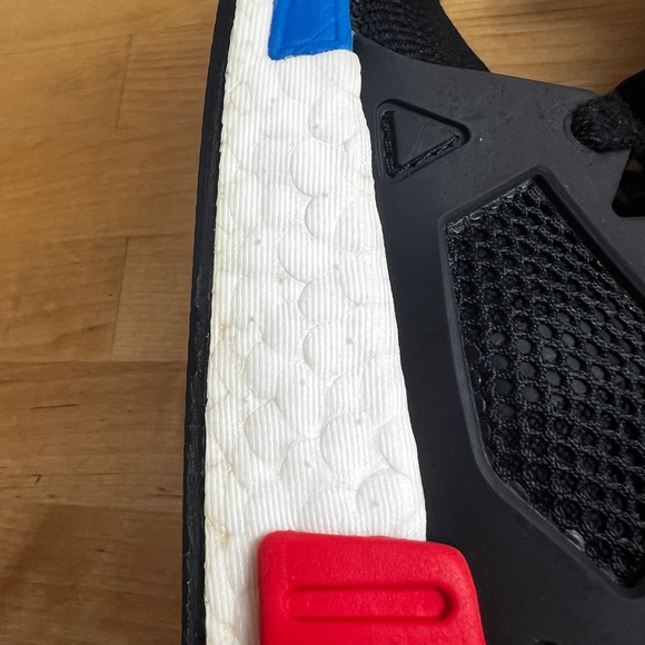 Adidas NMD XR1 OG Boost Black Mens Sneakers Shoes BY1909 Size 6 - Picture 7 of 10